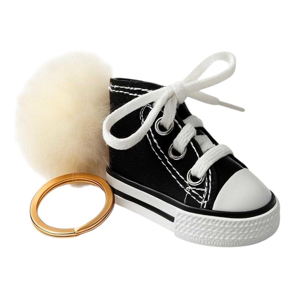 KICKS AND FLUFF KEYCHAIN - Picture 1 of 2